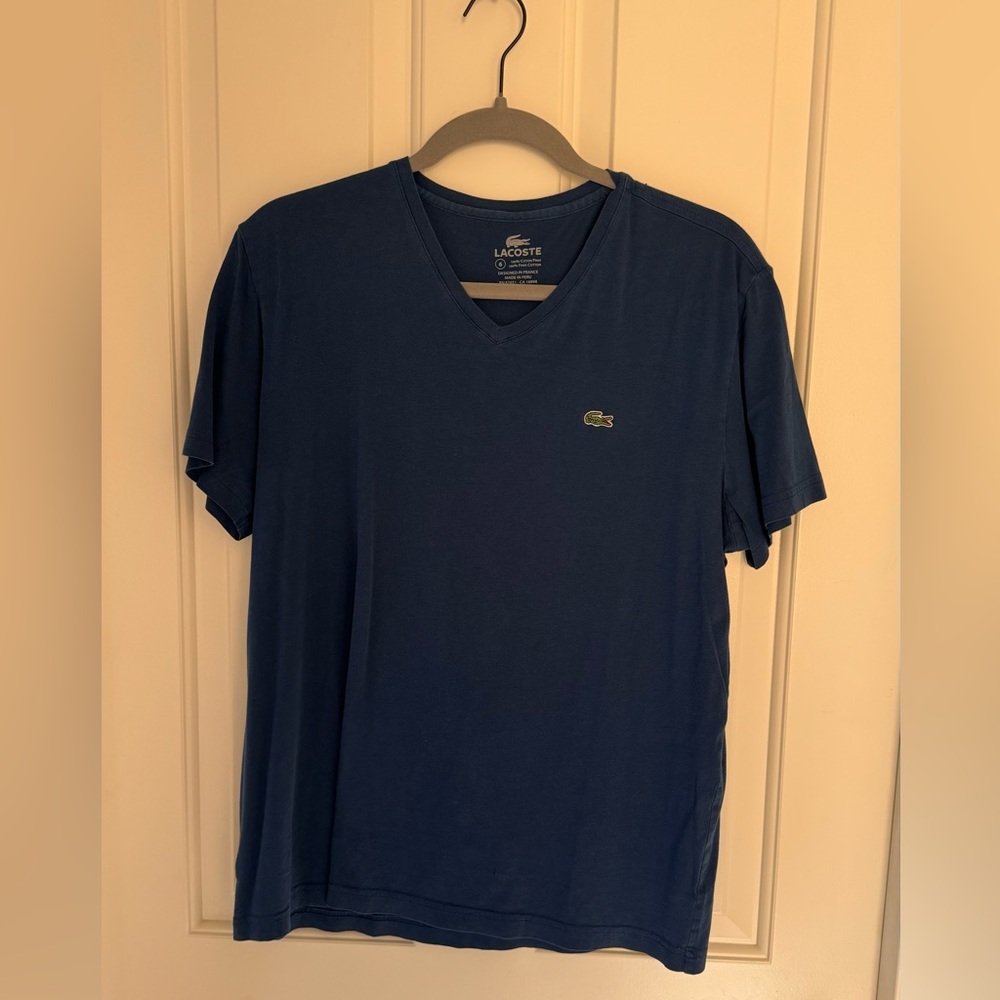 Lacoste V neck - Size L - Used